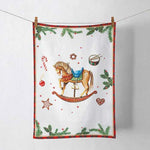 Karácsonyi hintalovas pamut konyharuha Christmas Toys