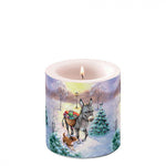 Átvilágítós karácsonyi viasz gyertya kicsi Gifts delivery