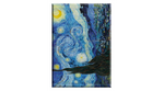 Hűtőmágnes 8x5,4x0,3cm Van Gogh Csillagos éj