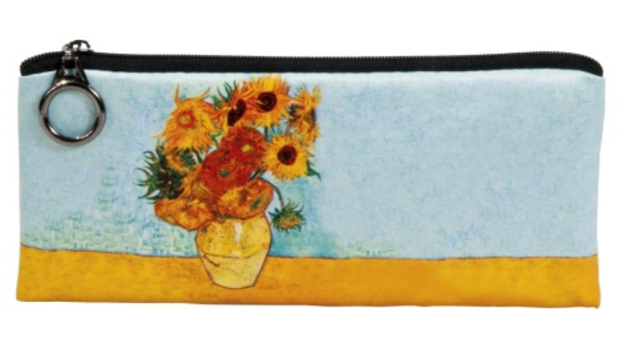Tolltartó 19x1,5x9cm polyesterVan Gogh Napraforgók