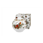 Karácsonyi porcelán keksztároló 12 cm 700 ml dobozban Christmas Birds