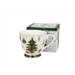 Karácsonyi porcelán bögre 430 ml dobozban Around Christmas Tree