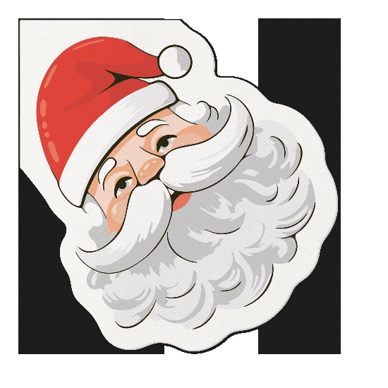 Karácsonyi papírszalvéta Classic Santa Claus 32 cm 10 db-os