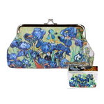 van Gogh műbőr pénztárca Íriszek mintával