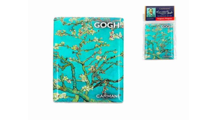 Hűtőmágnes 50x70mm Van Gogh Mandulavirágzás