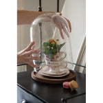 Viktoriánus rózsaszín virágos fehér porcelán csésze Clayre Eef