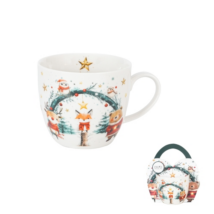 Karácsonyi Porcelán bögre 460 mldíszcsomagolásban, Christmas Cuties 2
