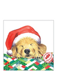 Christmas Puppy karácsonyi háromrétegű papírszalvéta 25x25 cm 20 db-os