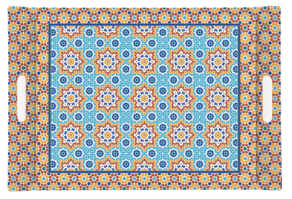 Műanyag nagy kínáló tálca Coffee Mania Marrekech