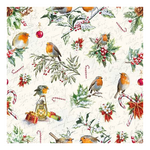 Christmas Ornaments karácsonyi szalvéta 33x33cm 20 db-os