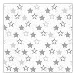 Stars All Over Silver karácsonyi szalvéta 33x33cm 20 db-os