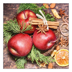 Winter Apples karácsonyi szalvéta 33x33cm 20 db-os