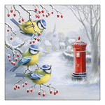 Waiting for mail karácsonyi szalvéta 33x33cm 20 db-os