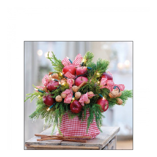 Vichy Decoration karácsonyi szalvéta 25x25cm 20 db-os