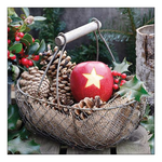 Star apple karácsonyi szalvéta 33x33cm 20 db-os