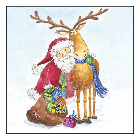 On my way karácsonyi szalvéta 33x33cm 20 db-os