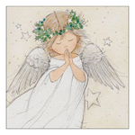 Praying angel karácsonyi szalvéta 33x33cm 20 db-os