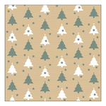 Trees and stars sage karácsonyi szalvéta 33x33cm 20 db-os