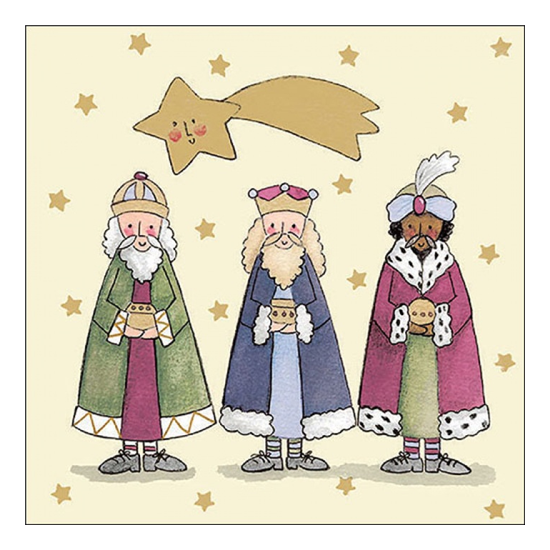 Three wise kings karácsonyi szalvéta 33x33cm 20 db-os