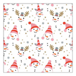 Funny snowmen karácsonyi szalvéta 33x33cm 20 db-os