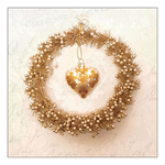 Heart of gold karácsonyi szalvéta 33x33cm 20 db-os