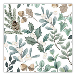 Collection of leaves karácsonyi szalvéta 33x33cm 20 db-os