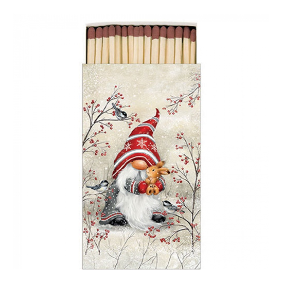 Dwarf hug gyufa karácsonyi dobozban