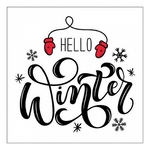 Hello winter karácsonyi szalvéta 33x33cm 20 db-os