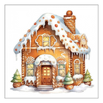 Gingerbread house karácsonyi szalvéta 33x33cm 20 db-os