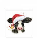 Christmas cow bell karácsonyi szalvéta 25x25cm 20 db-os