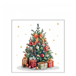 Decorated Christmas tree karácsonyi szalvéta 25x25cm 20 db-os
