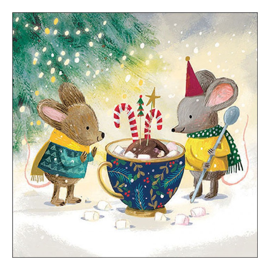 Marshmallow festivity karácsonyi szalvéta 33x33cm 20 db-os