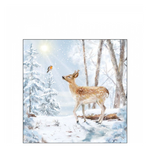 Meeting in winterworld karácsonyi szalvéta 25x25cm 20 db-os