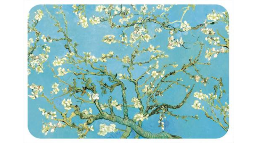 Műanyag tányéralátét 45x30cm Van Gogh Mandulavirágzás