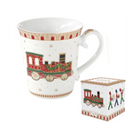 Polar Express karácsonyi porcelán kisvonatos bögre