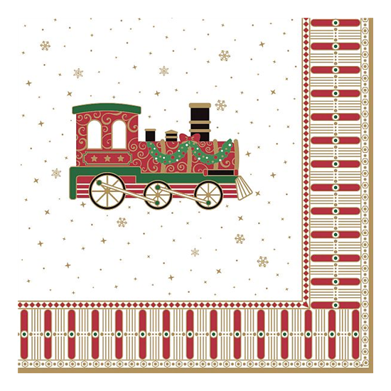 Polar Express karácsonyi szalvéta