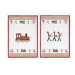 Polar Express karácsonyi pamut konyharuha 2 db