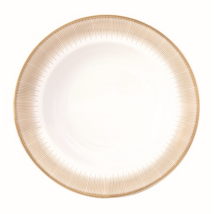 Festive karácsonyi porcelán lapostányér