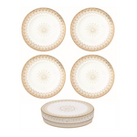 Festive karácsonyi porcelán desszertes tányér 4 db szett