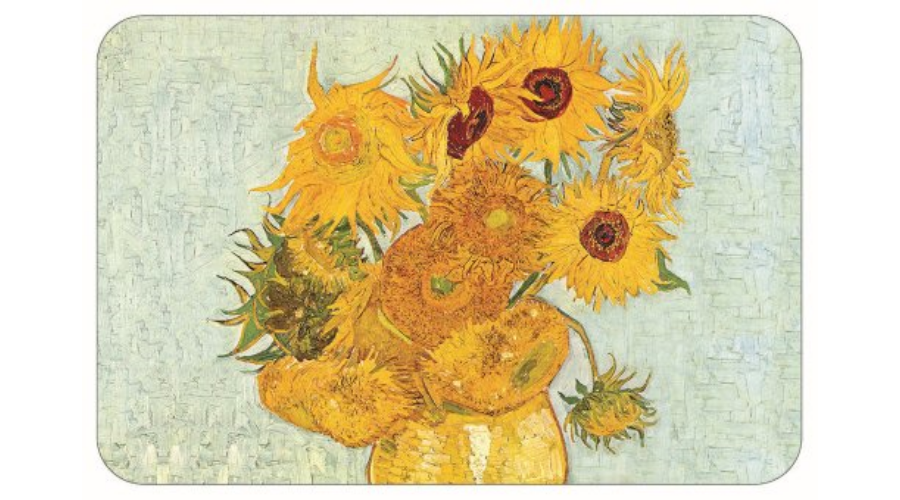 Műanyag tányéralátét 45x30cm Van Gogh Napraforgók