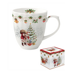 Karácsonyi porcelán bögre díszdobozban Nostalgic Christmas Time