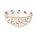 Őszi mintás porcelán tál 15 cm Autumn Breeze