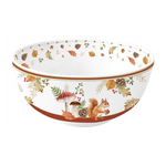 Őszi mintás porcelán nagy tál 23 cm Autumn Breeze