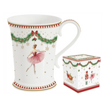 Karácsonyi porcelán bögre 300 ml díszdobozban Magie de Noel