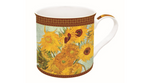 Porcelán bögre dobozban 300ml Van Gogh Napraforgók