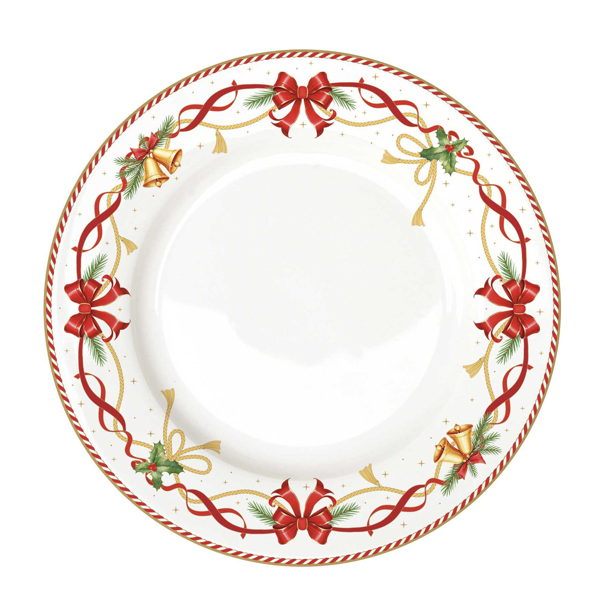 Karácsonyi porcelán lapostányér 26,5 cm Christmas Tale