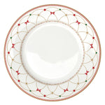 Karácsonyi diótörő porcelán lapostányér Nutracker Twist