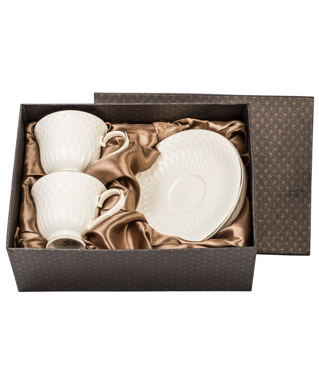 Veroni porcelán csésze 2 személyes szett díszdobozban Amy