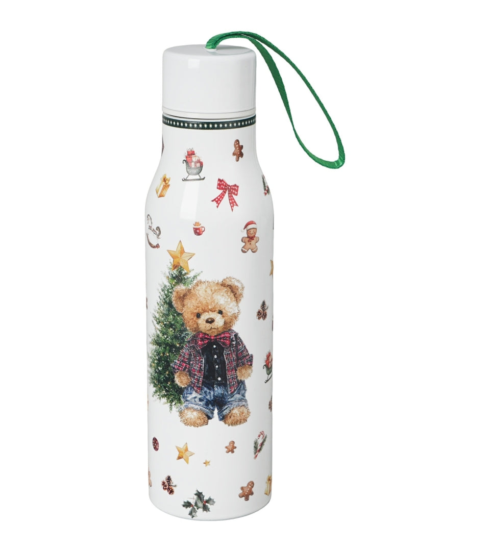 Karácsonyi macis duplafalú rozsdamentes acél termosz 500 ml – Teddy Noel