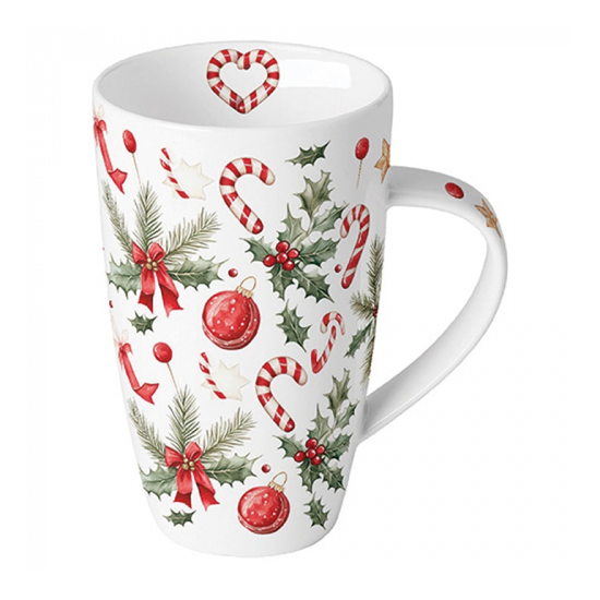 Christmas Elements karácsonyi porcelán bögre 0,6l